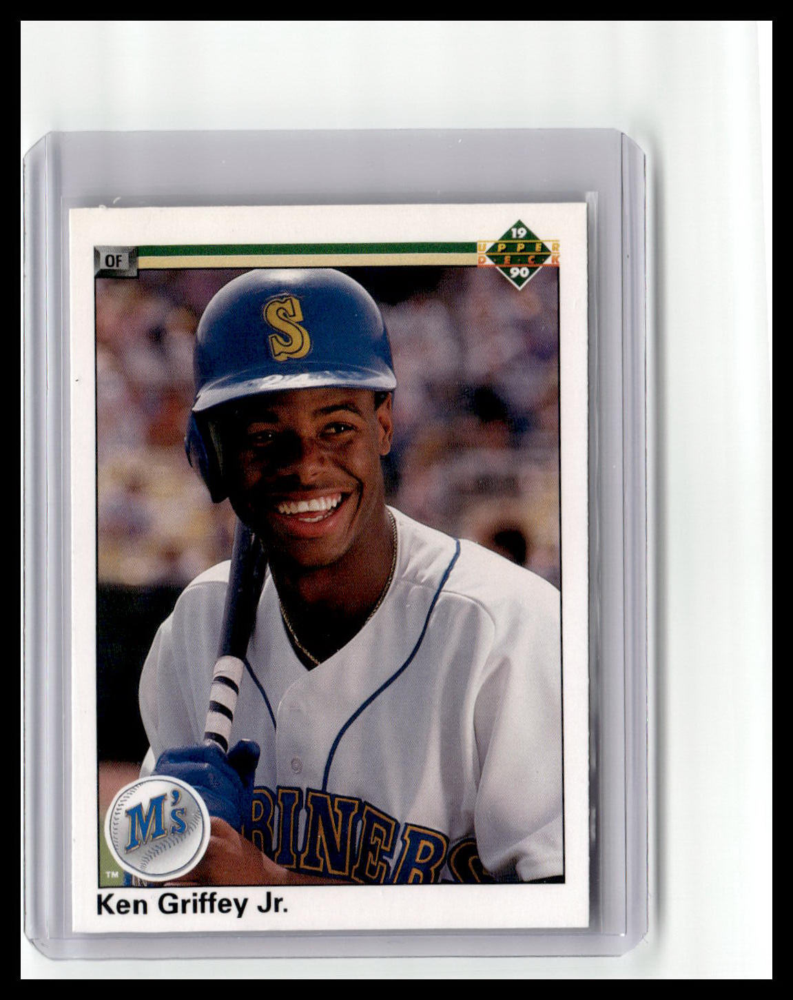 1990 Upper Deck Ken Griffey Jr. #156 – Double Error Card