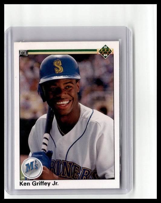 1990 Upper Deck Ken Griffey Jr. #156 – Double Error Card