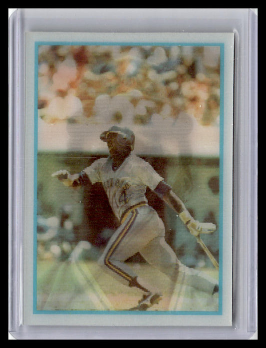 1986 Sportflics Rookies Mickey Brantley #45 Seattle Mariners