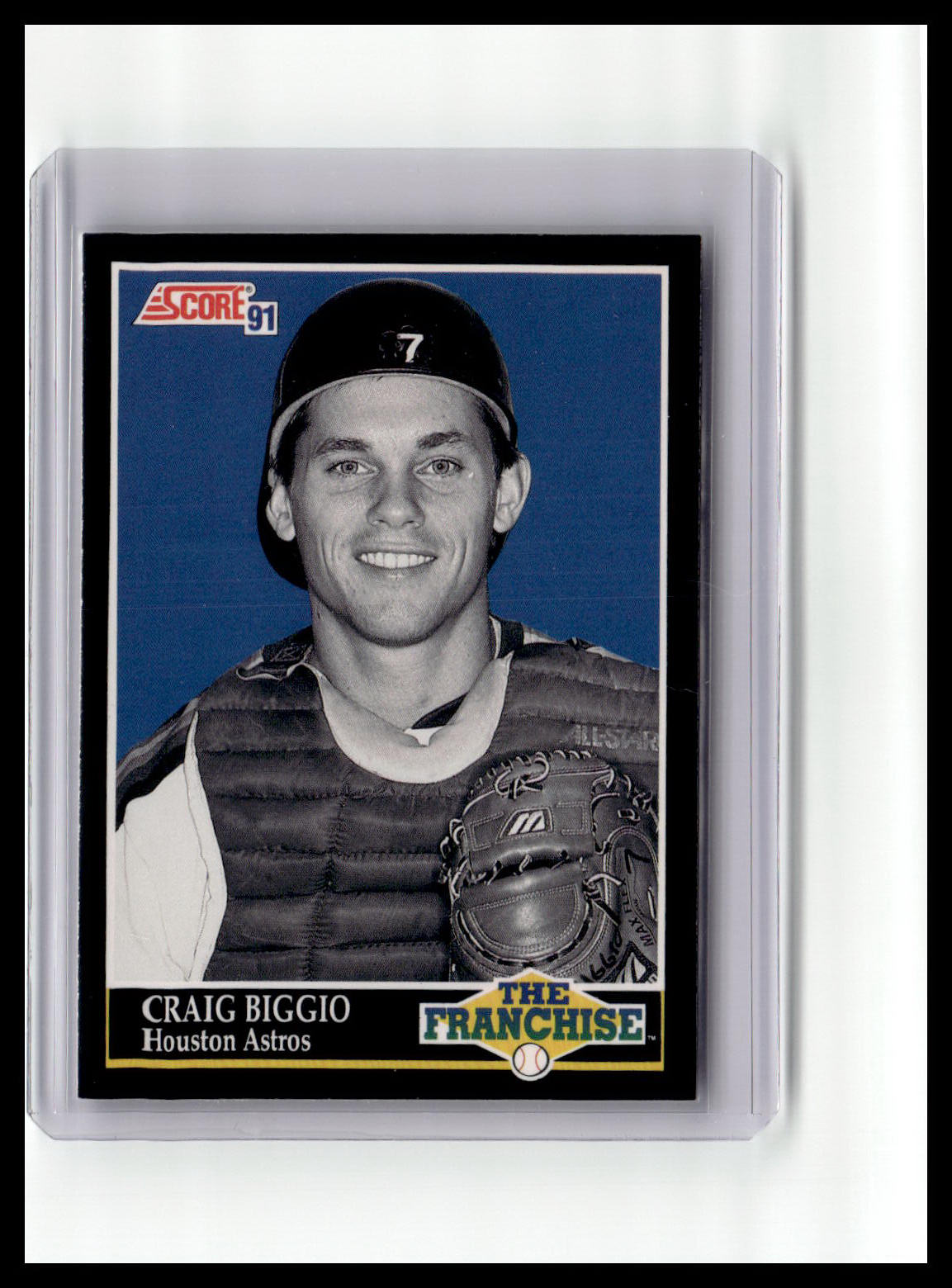 1991 Score Craig Biggio The Franchise #872