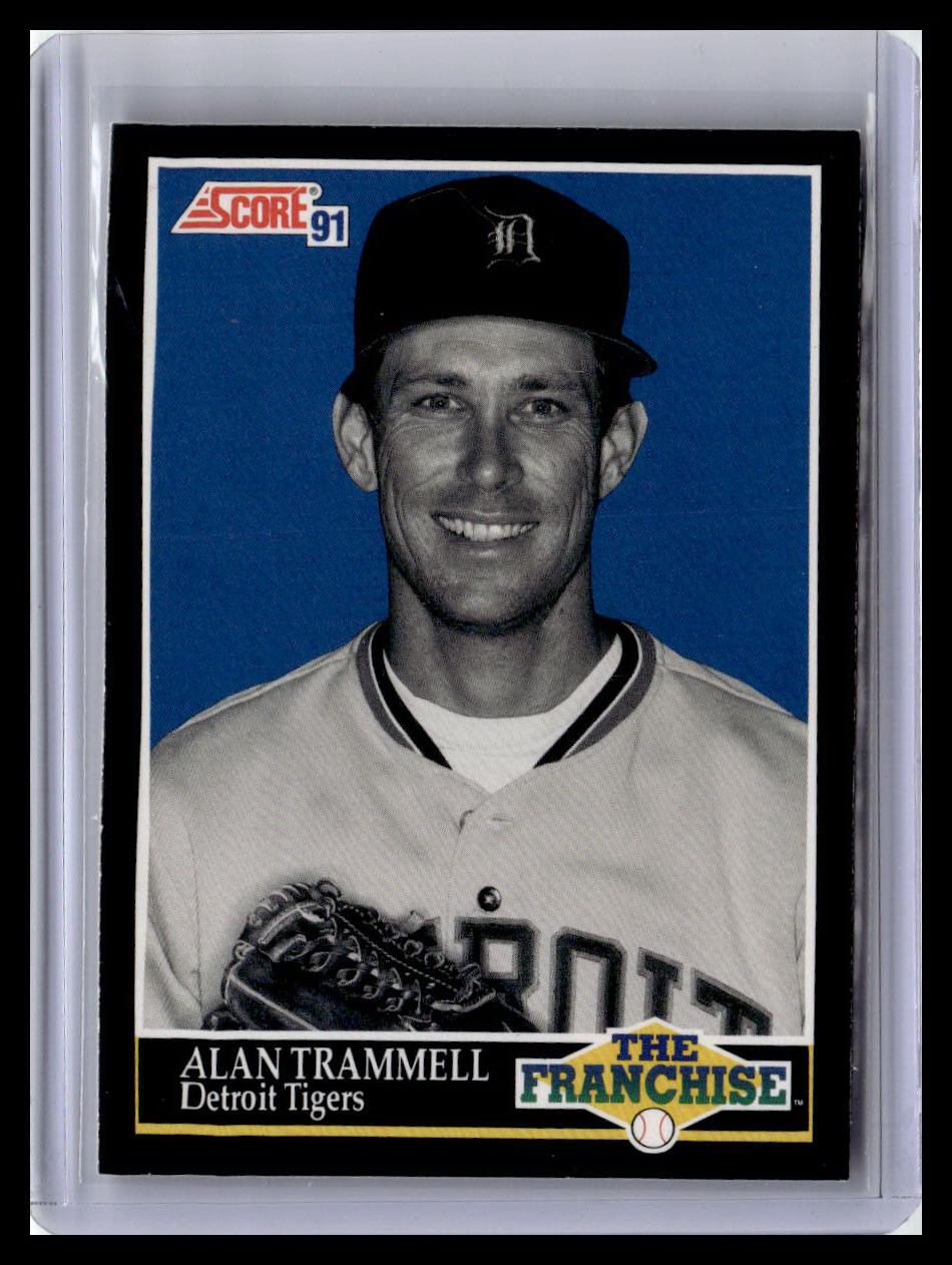 1991 Score Alan Trammell The Franchise #852