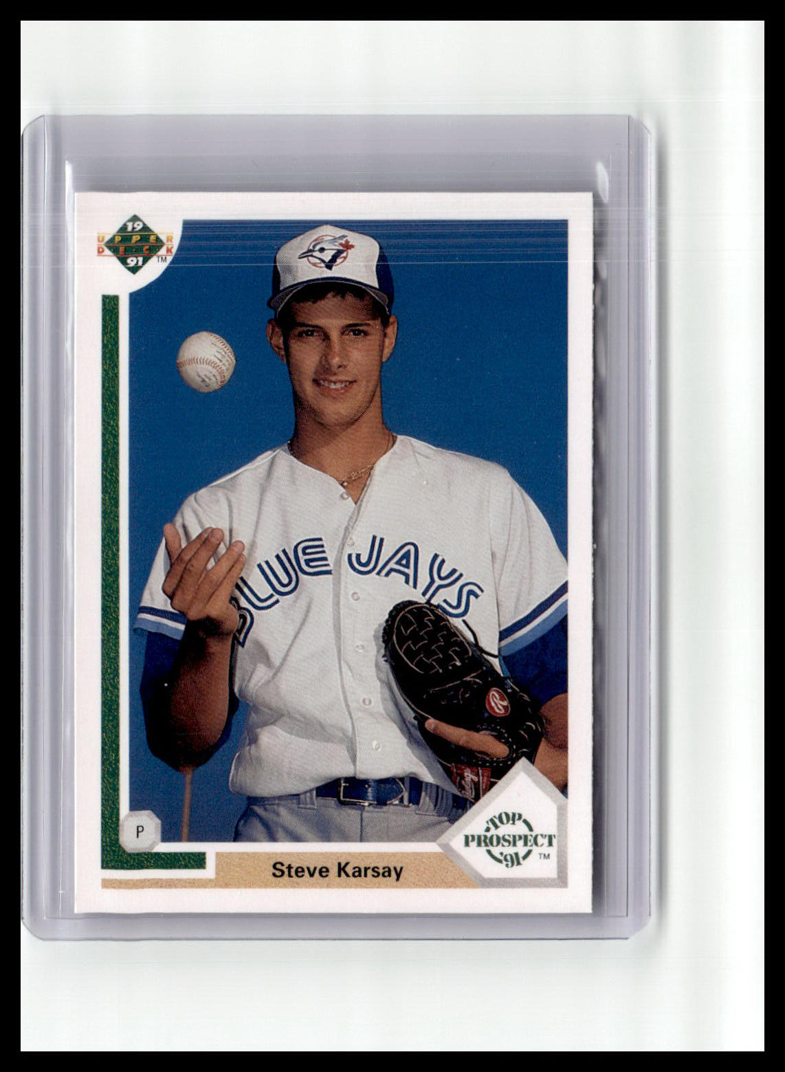 1991 Upper Deck Steve Karsay Top Prospect #54