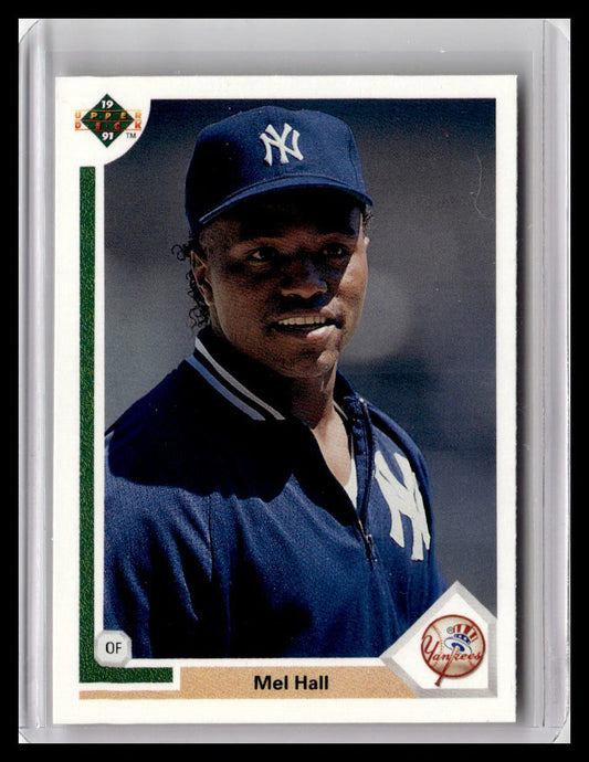 1991 Upper Deck Mel Hall #392