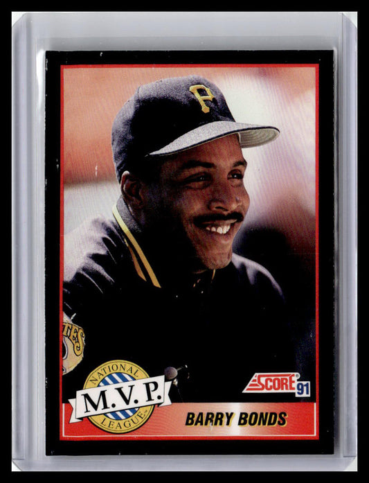 1991 Score Barry Bonds N.L MVP #879