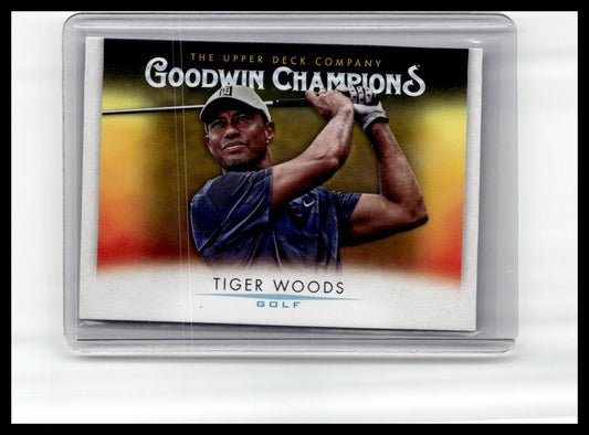 2021 Goodwin Champions Tiger Woods #75
