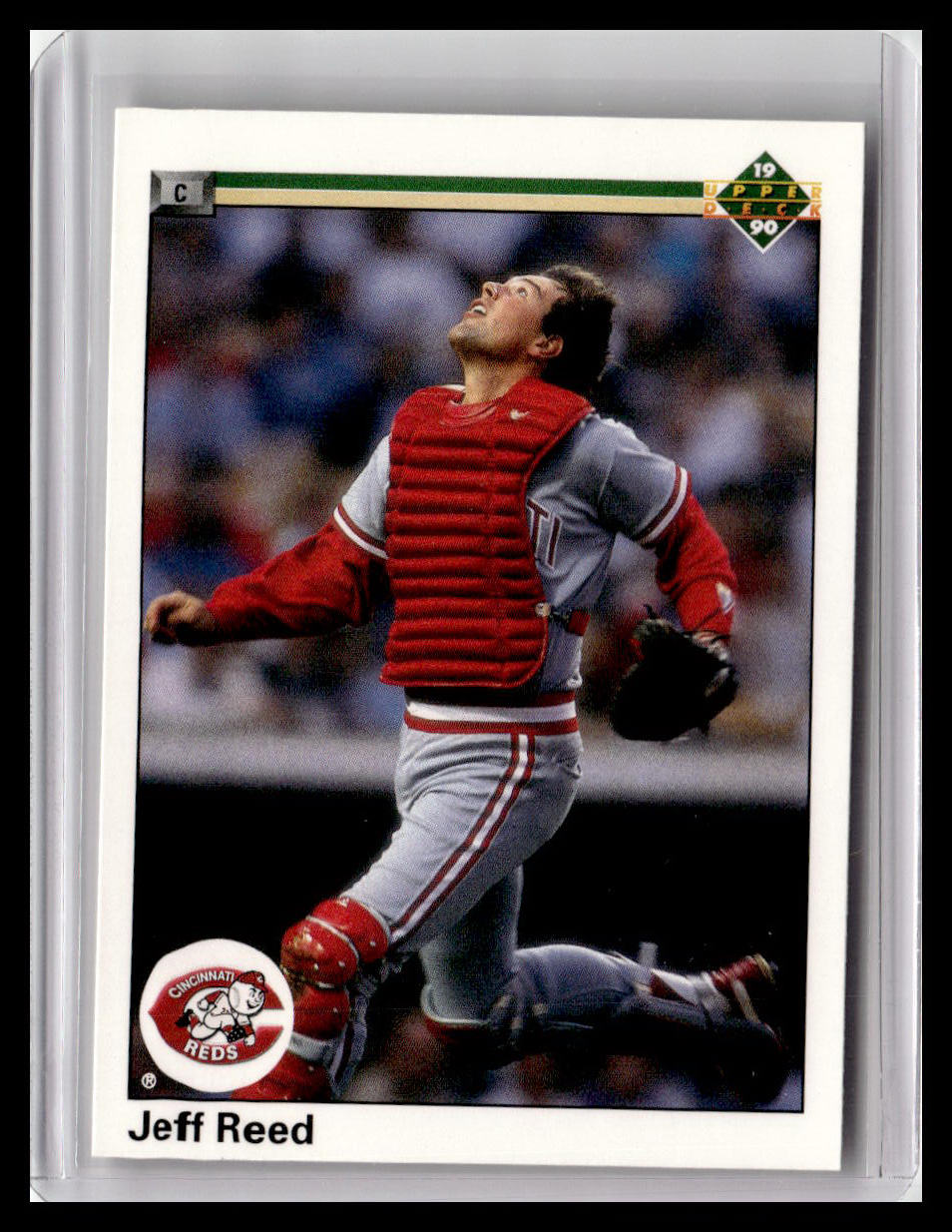 1990 Upper Deck Jeff Reed #165