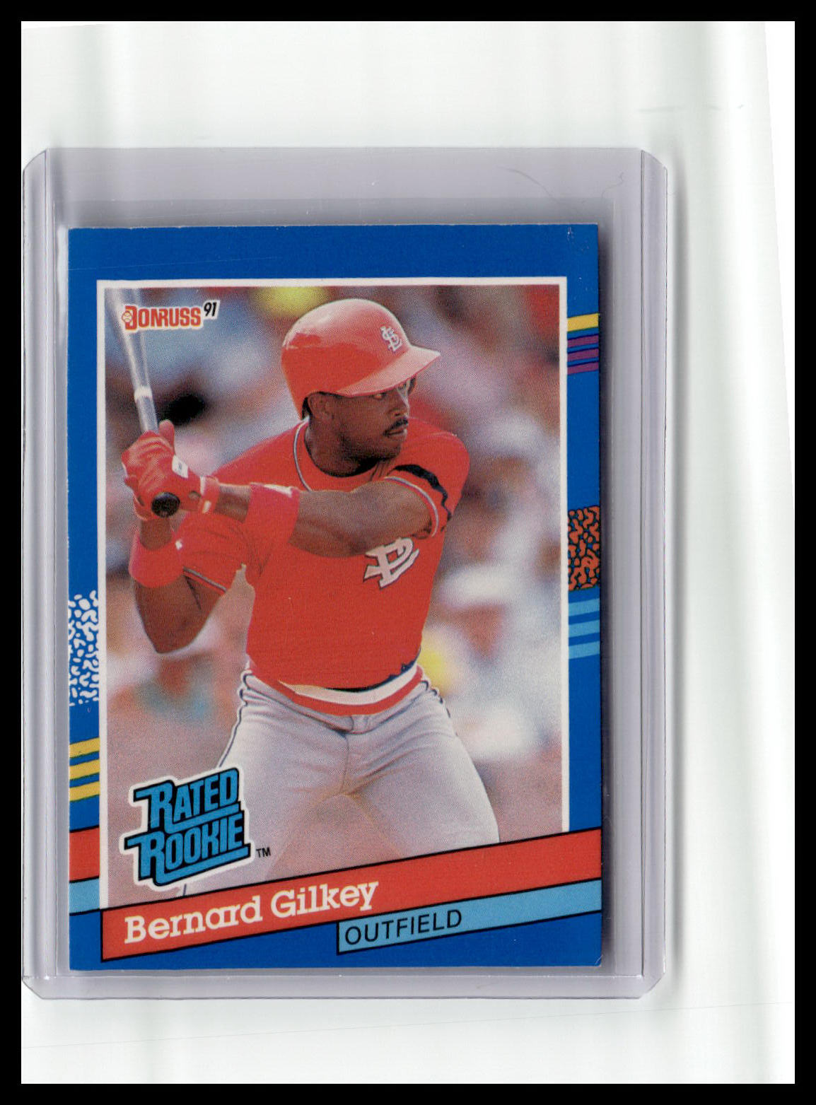 1991 Donruss Bernard Gilkey Rated Rookie #30