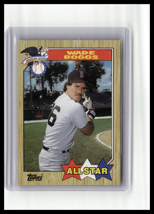 1987 Topps Wade Boggs N.L. All-Star #608