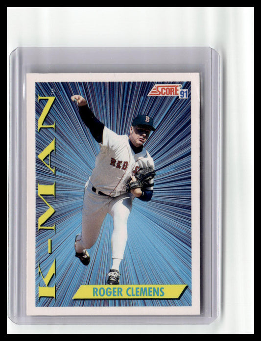 1991 Score Roger Clemens K-Man #684