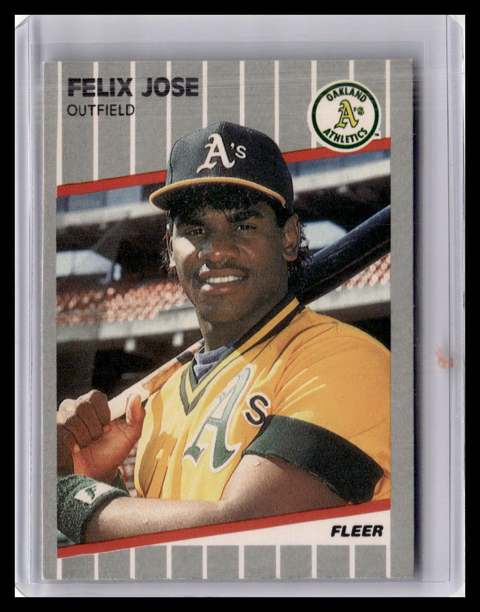 1989 Fleer Felix Jose #15