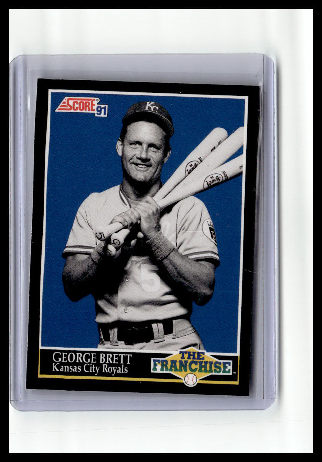 1991 Score George Brett The Franchise #853