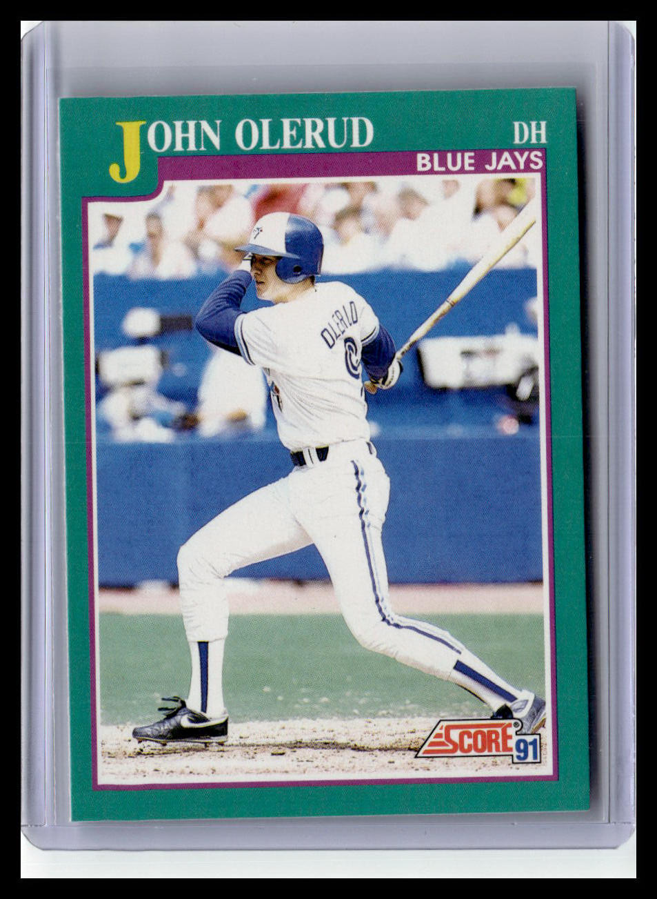 1991 Score John Olerud Teal Border #625