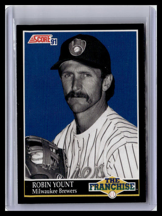 1991 Score Robert Yount The Franchise #854