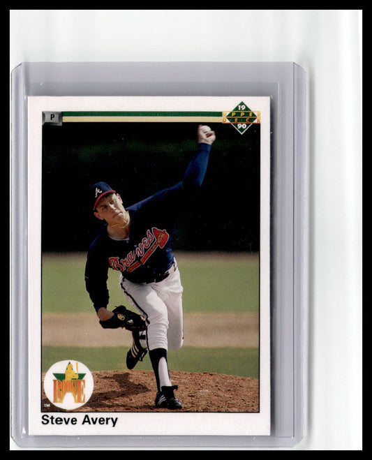 1990 Upper Deck Steve Avery RC #65