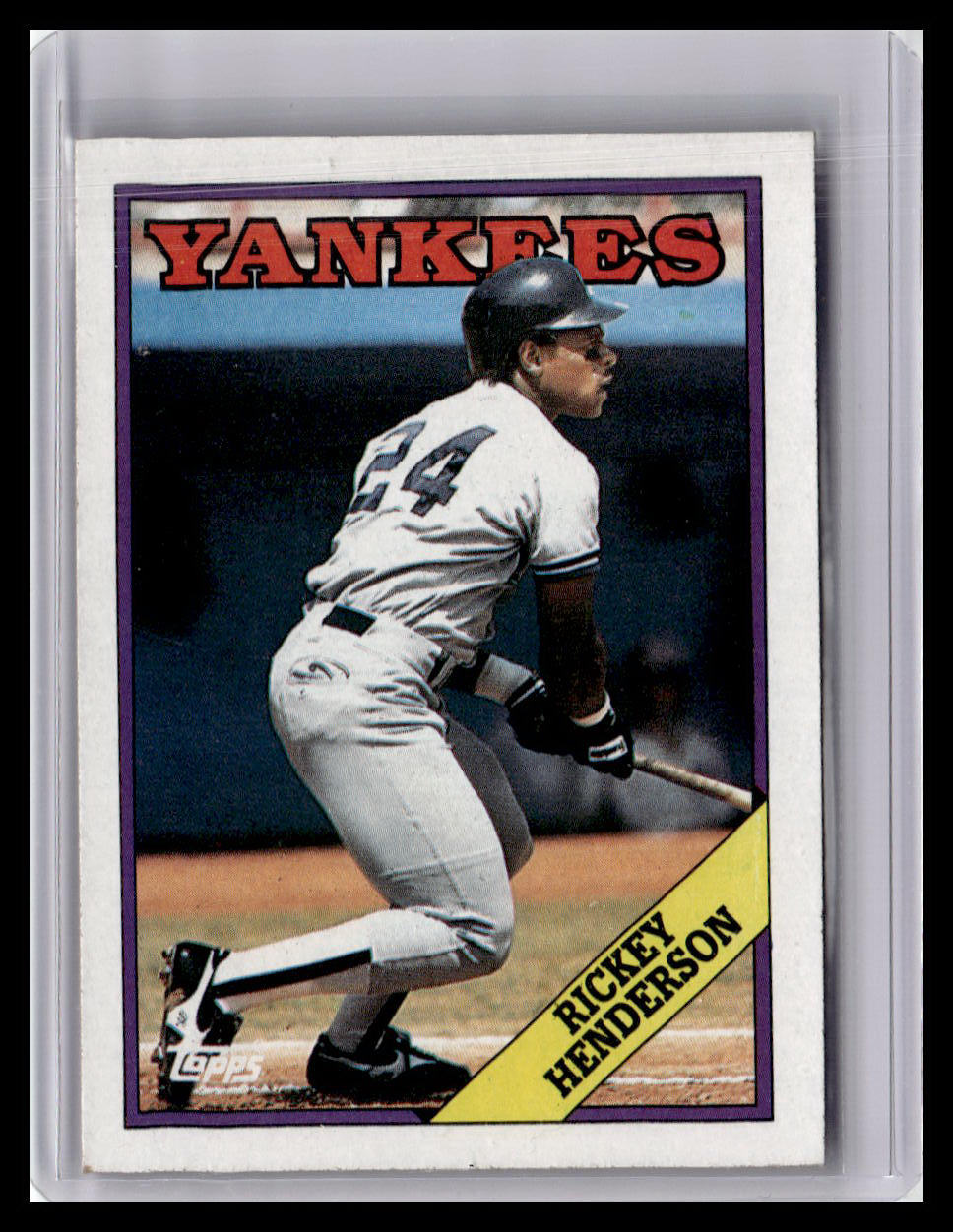 1988 Topps Rickey Henderson #60