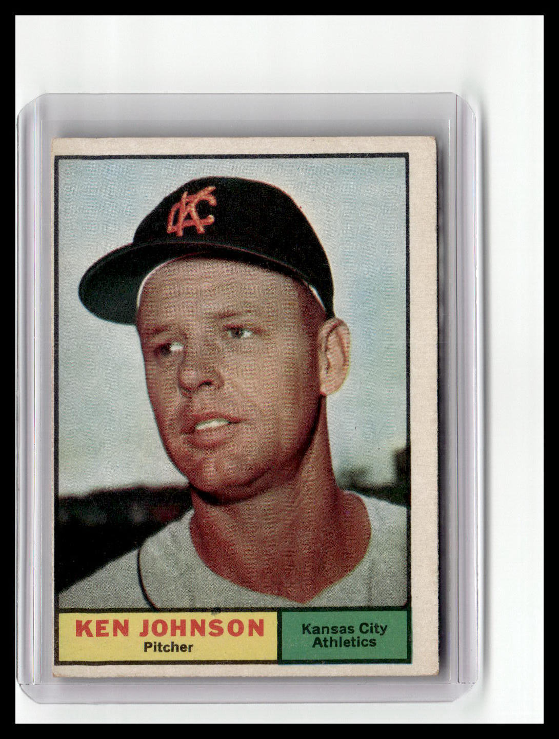 1961 Topps Ken Johnson #24