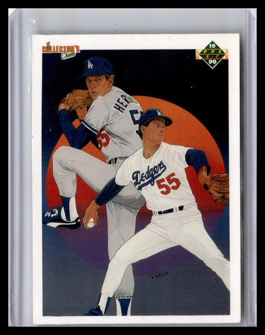 1990 Upper Deck Orel Hershiser Collector's Club #10