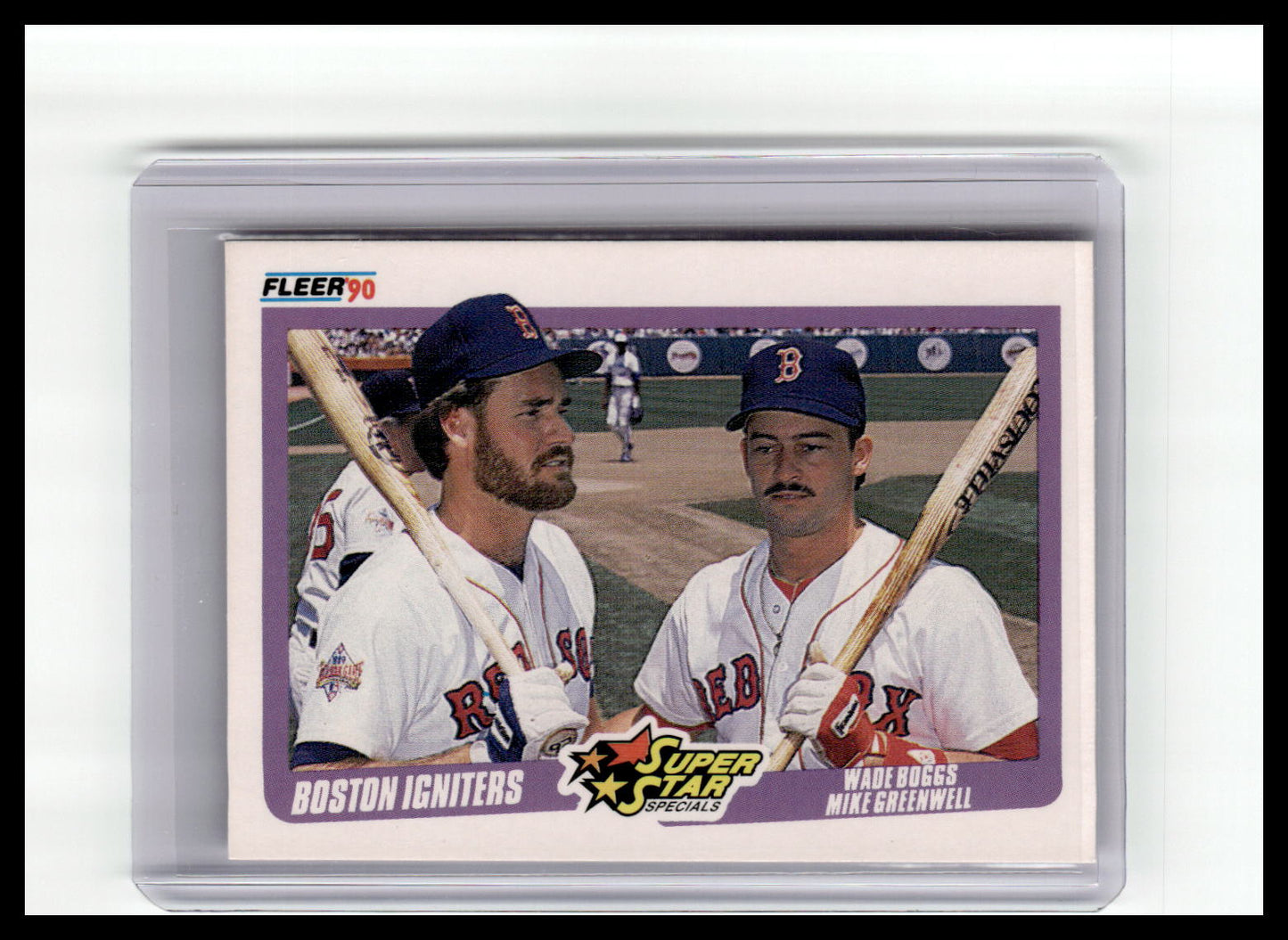 1990 Fleer Wade Boggs/Mike Greenwell Boston Igniters #632