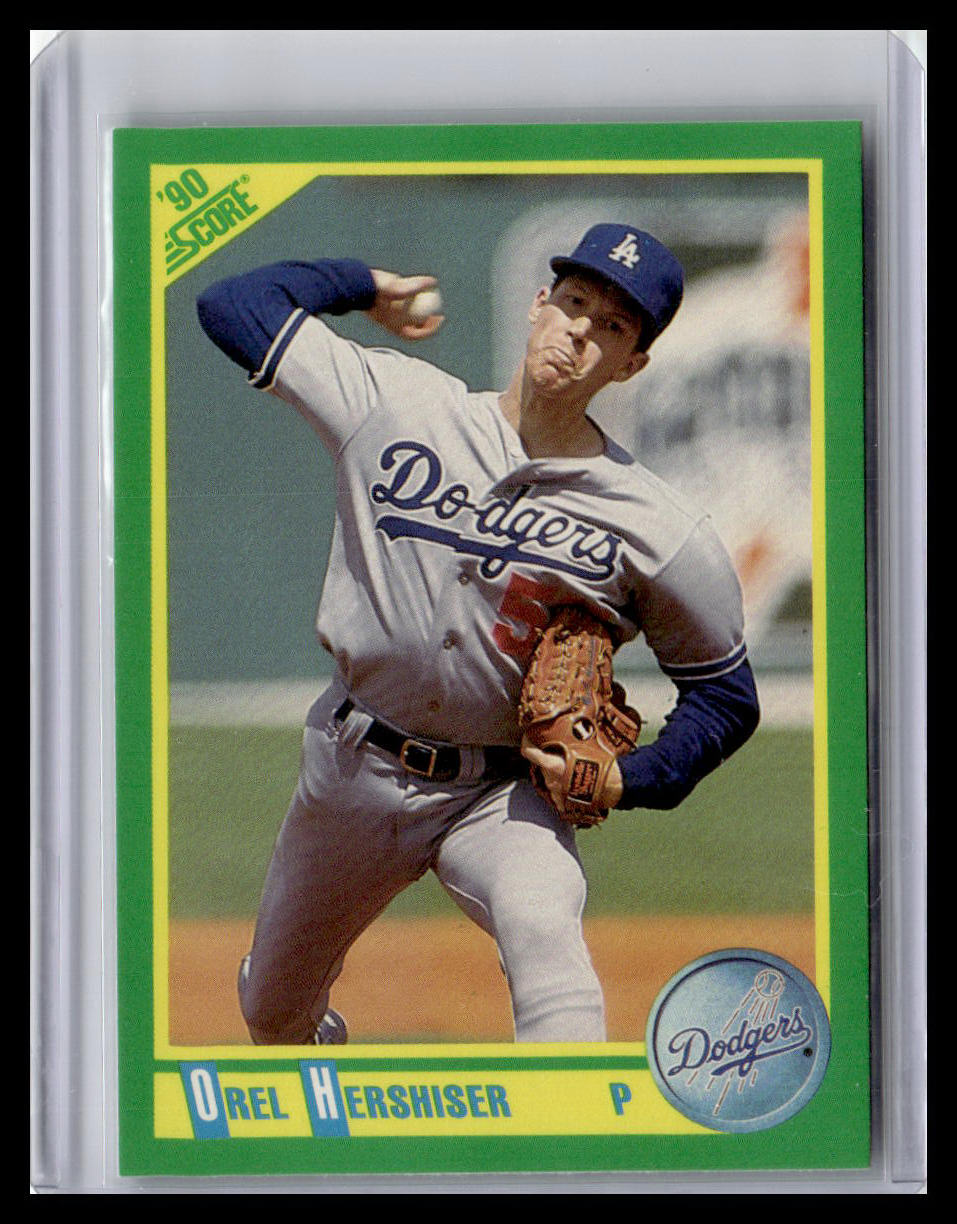 1990 Score Orel Hershiser #50