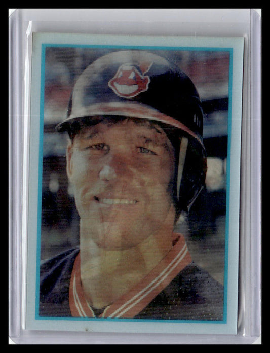 1986 Sportflics Rookies Cory Snyder #18
