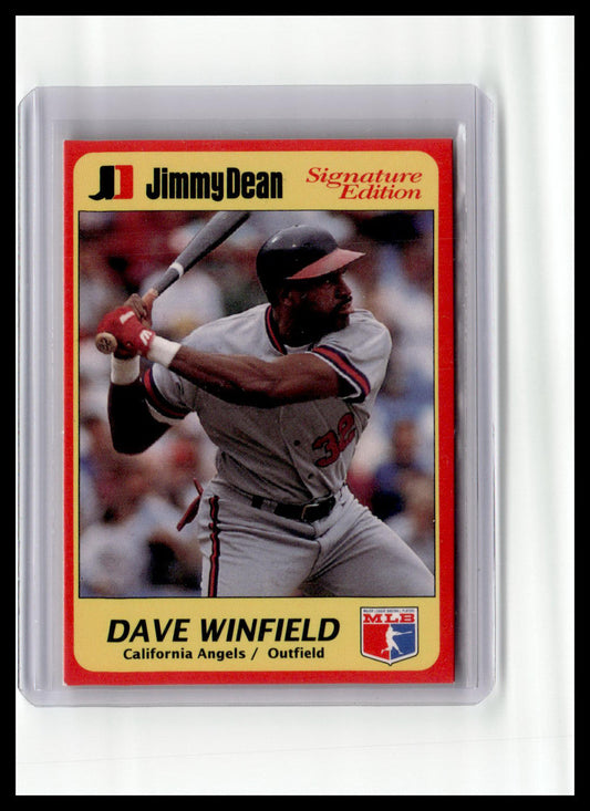 1991 Jimmy Dean Dave Winfield #22