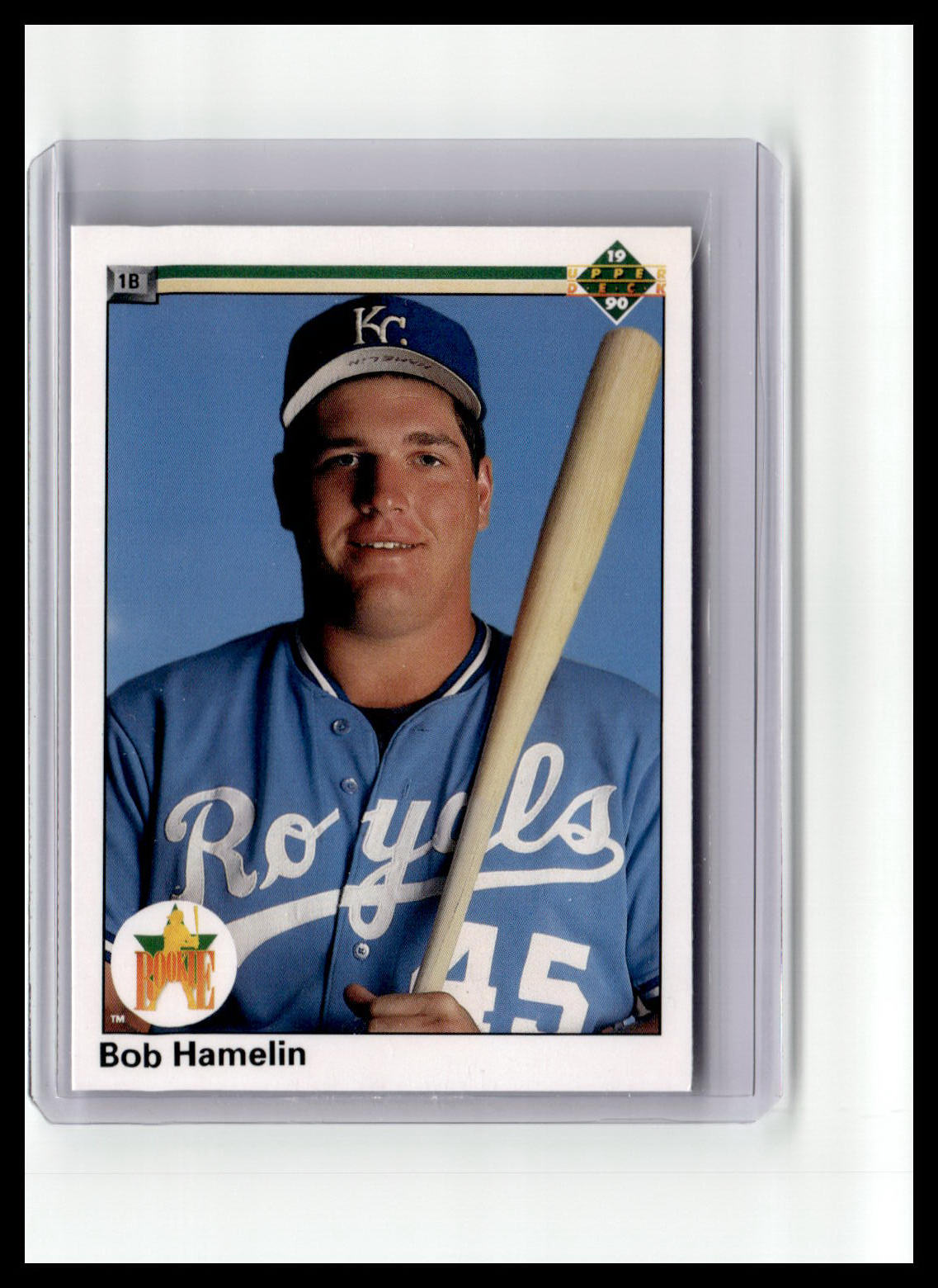 1990 Upper Deck Bob Hamelin RC #45
