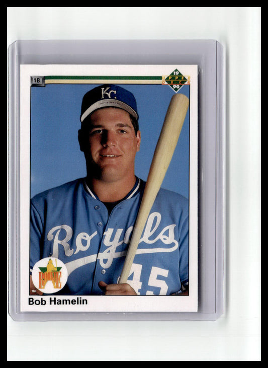 1990 Upper Deck Bob Hamelin RC #45