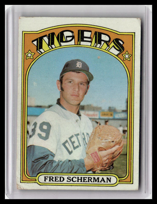 1972 Topps Fred Scherman #6