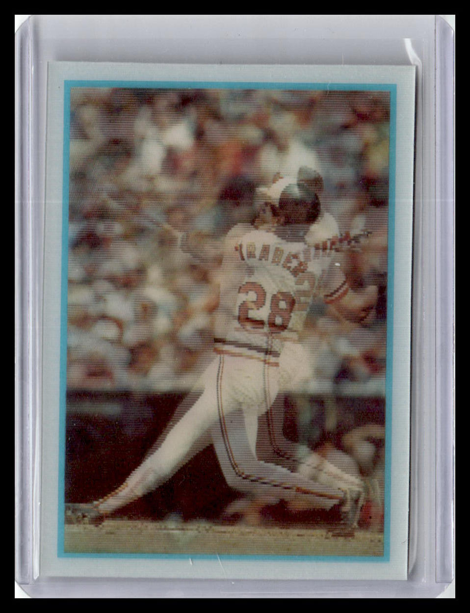 1986 Sportflics Rookies Jim Traber #32