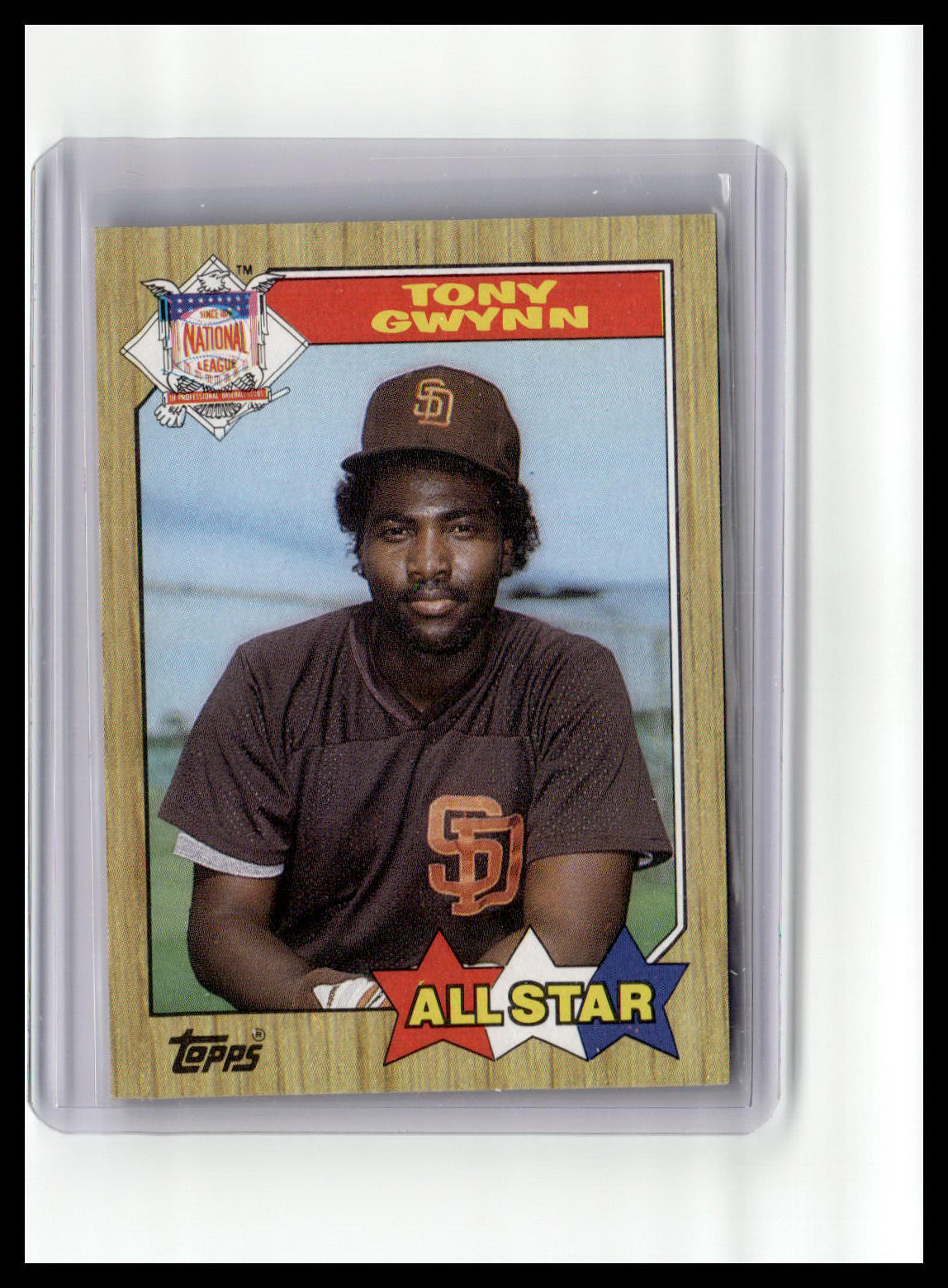 1987 Topps Tony Gwynn N.L. All-Star #599