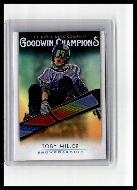 2021 Goodwin Champions Toby Miller #21