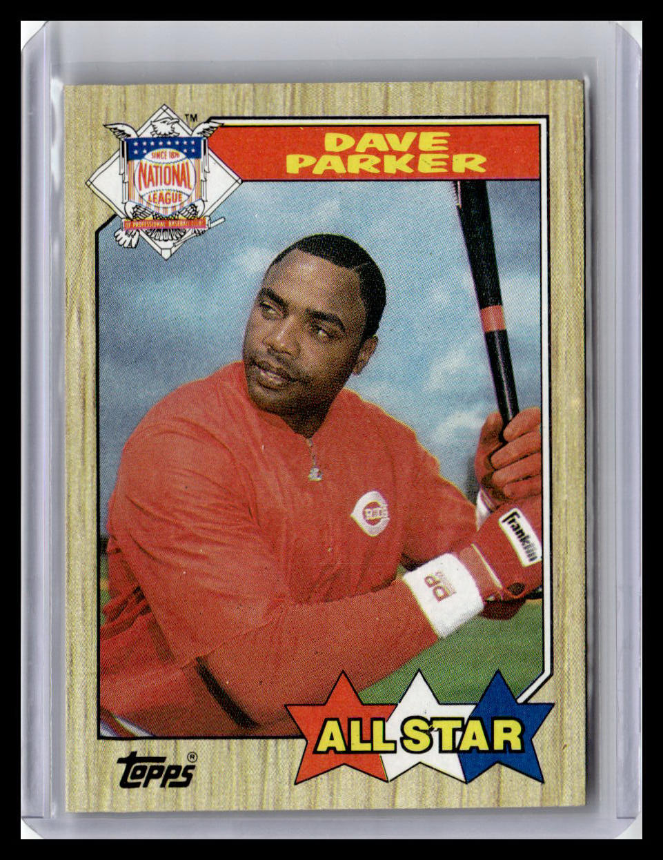1987 Topps Dave Parker N.L. All-Star #600