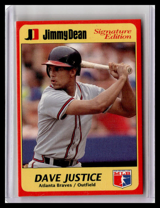 1991 Jimmy Dean Dave Justice #14