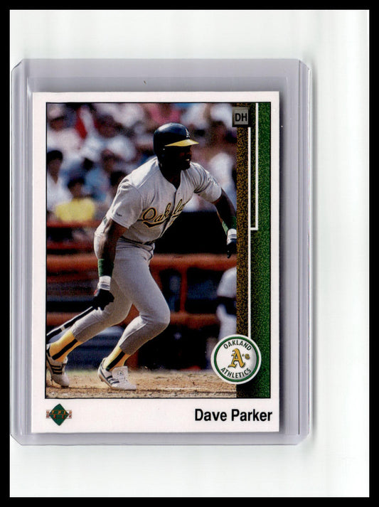 1989 Upper Deck Dave Parker #605