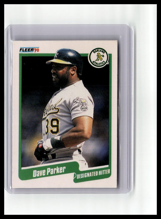 1990 Fleer Dave Parker #18