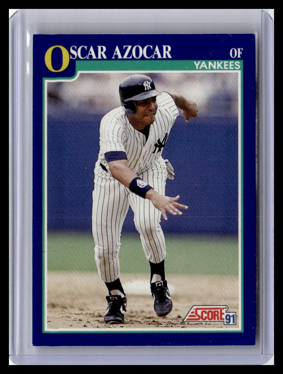 1991 Score Oscar Azocar Border #72