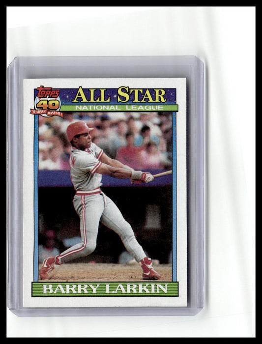 1991 Topps Barry Larkin All-Star #400