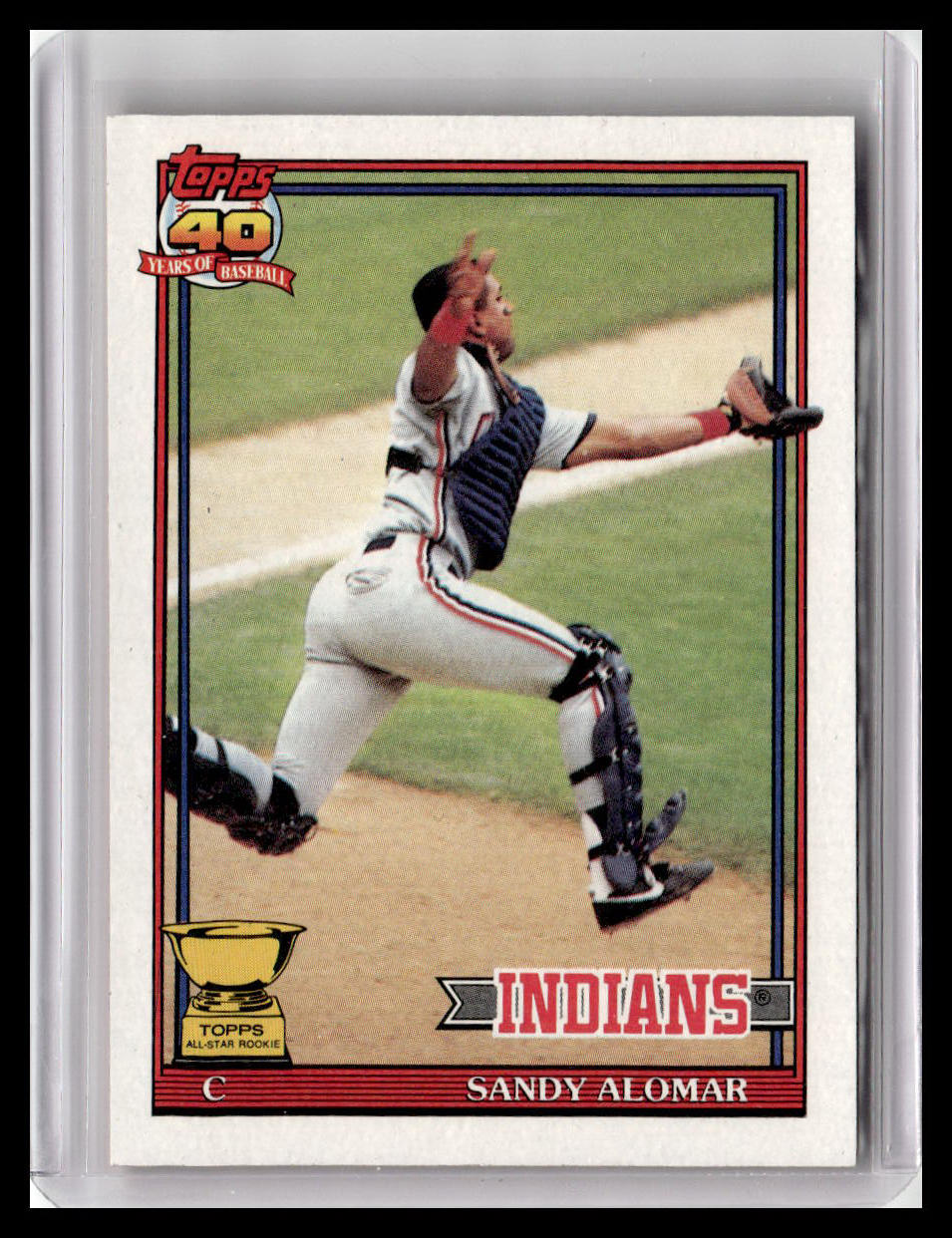 1991 Topps Sandy Alomar Jr. #165
