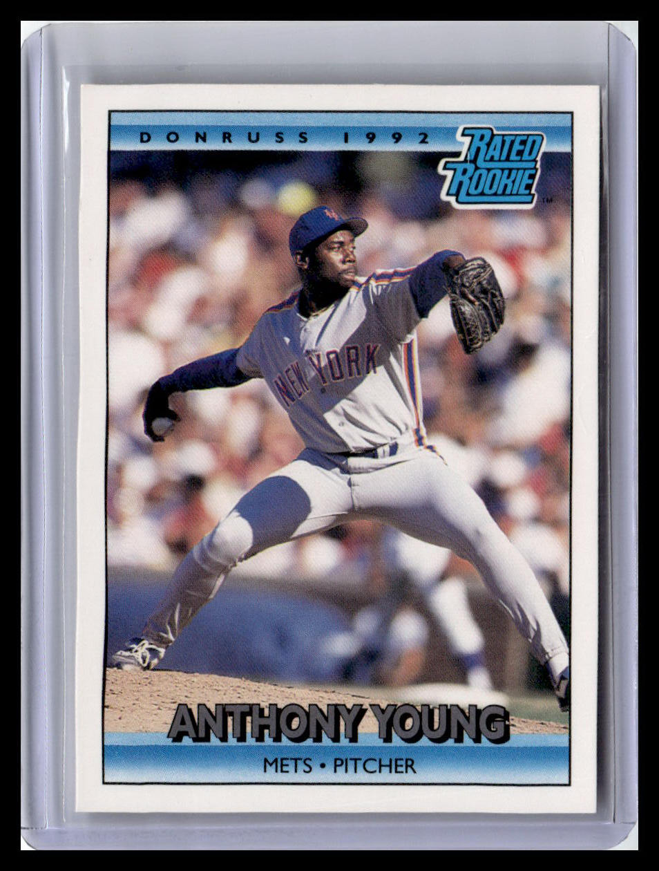 1992 Donruss Anthony Young Rated Rookie #409