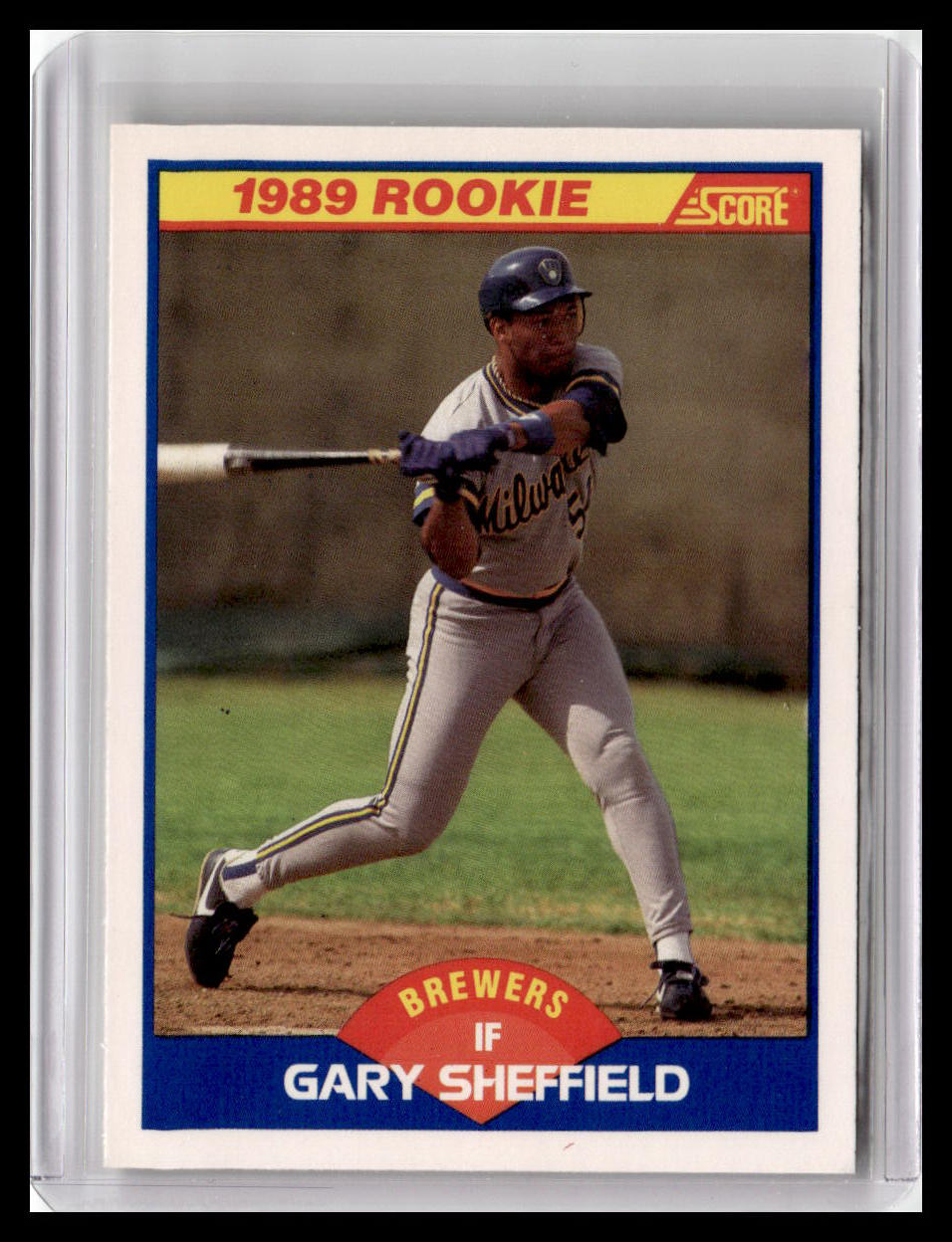 1990 Score Gary Sheffield - 1989 Rookie #625
