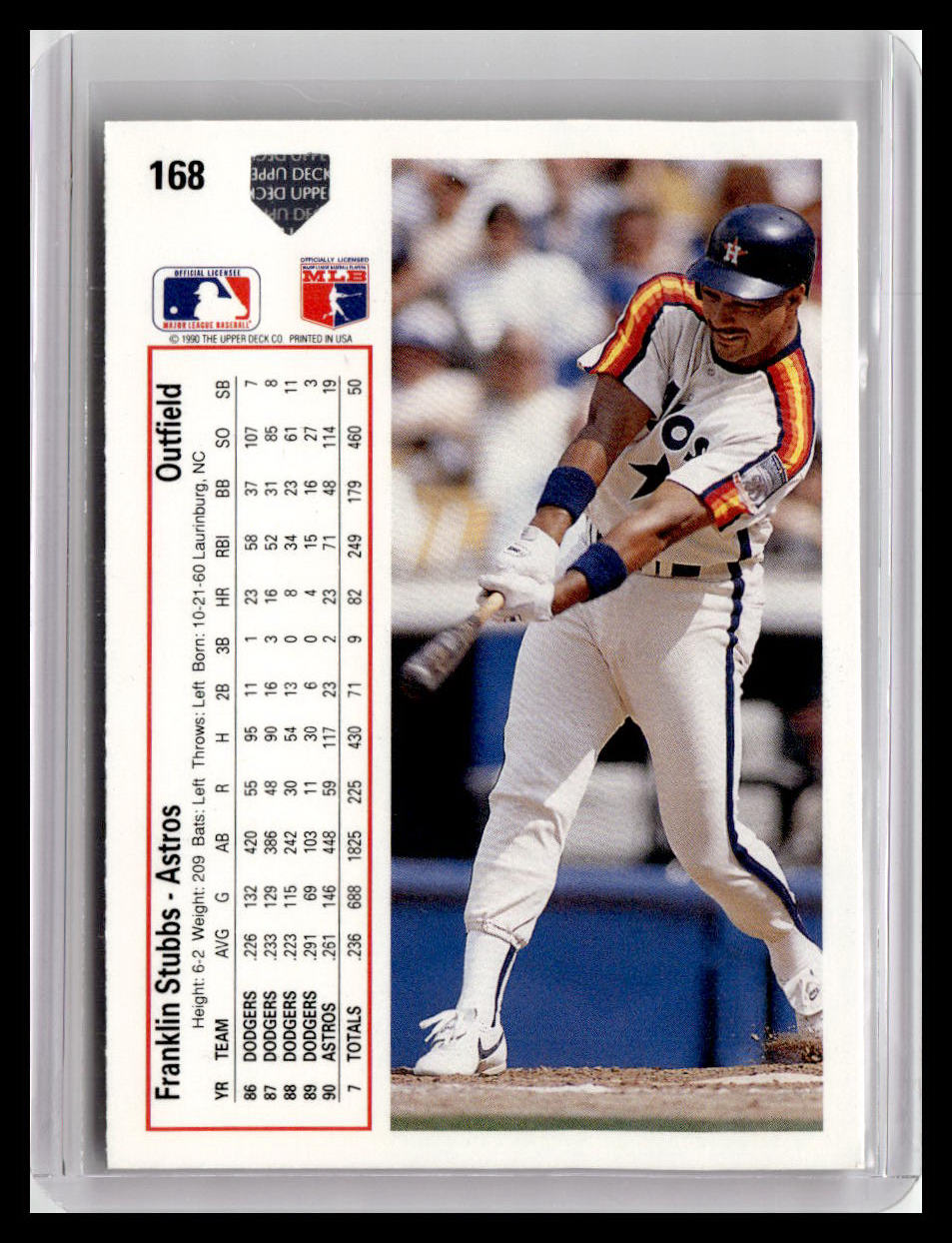 1991 Upper Deck Franklin Stubbs #168