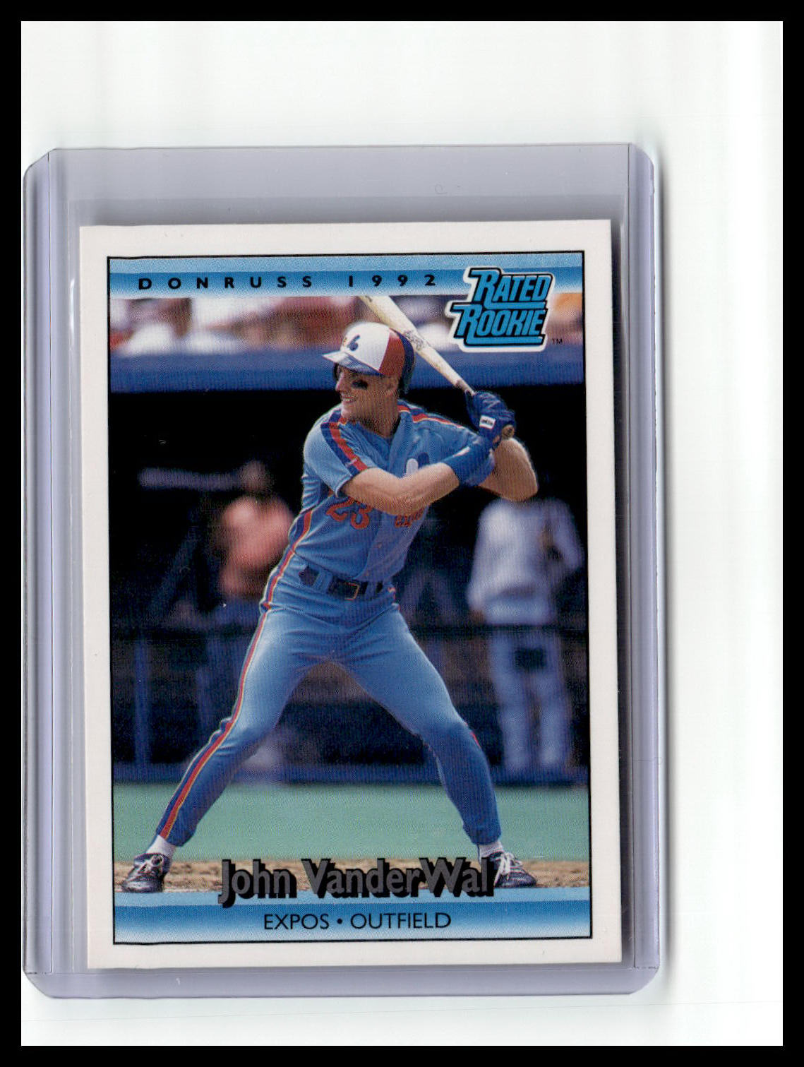 1992 Donruss John Vander Wal Rated Rookie #414