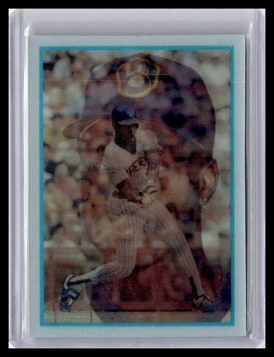1986 Sportflics Rookies Glenn Braggs #21