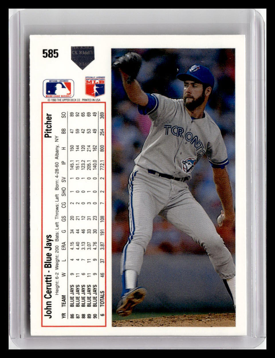 1991 Upper Deck John Cerutti #585