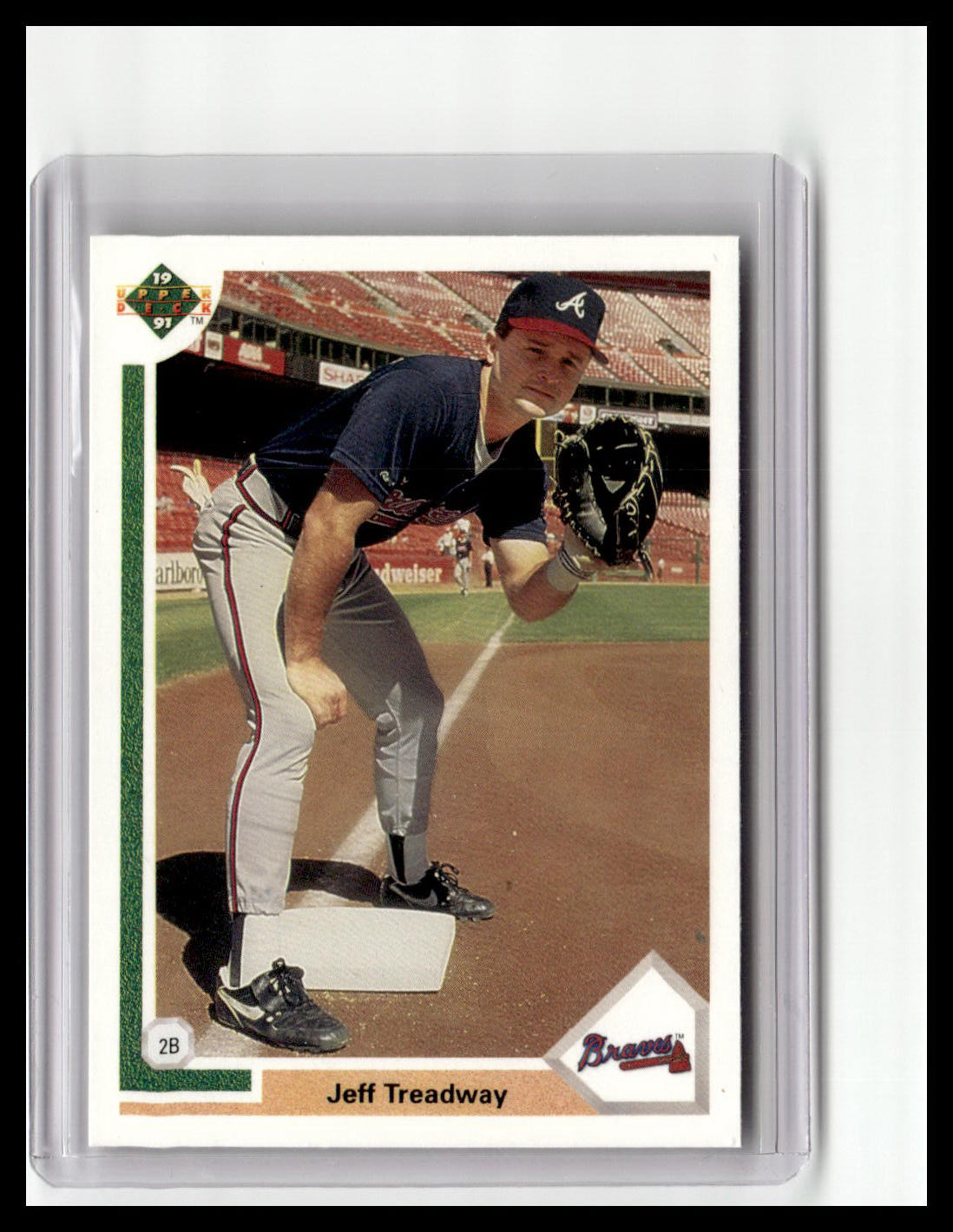 1991 Upper Deck Jeff Treadway #499