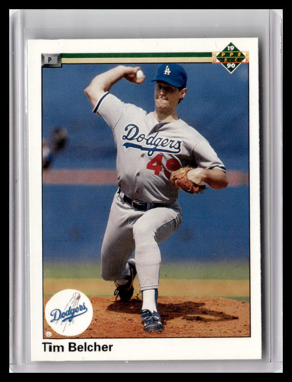 1990 Upper Deck Tim Belcher #547
