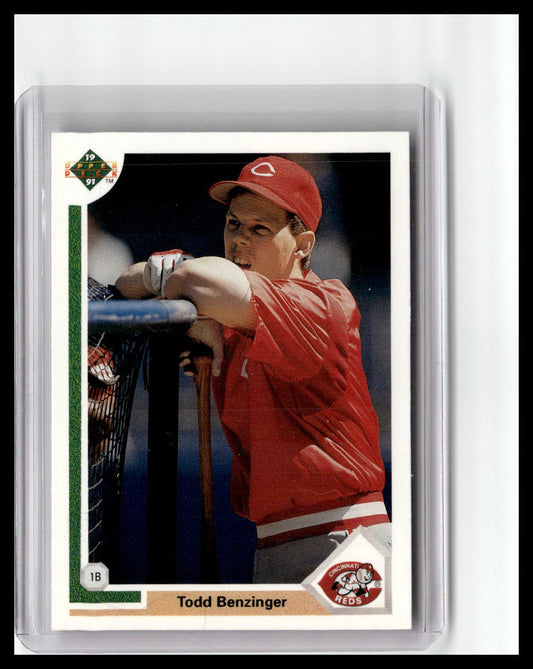 1991 Upper Deck Todd Benzinger #280