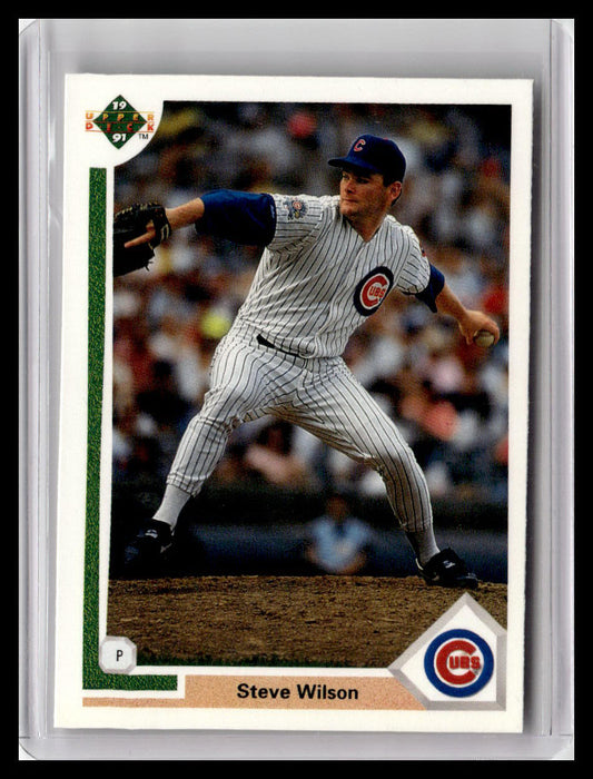 1991 Upper Deck Steve Wilson #493