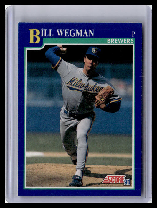 1991 Score Bill Wegman Blue Border #483