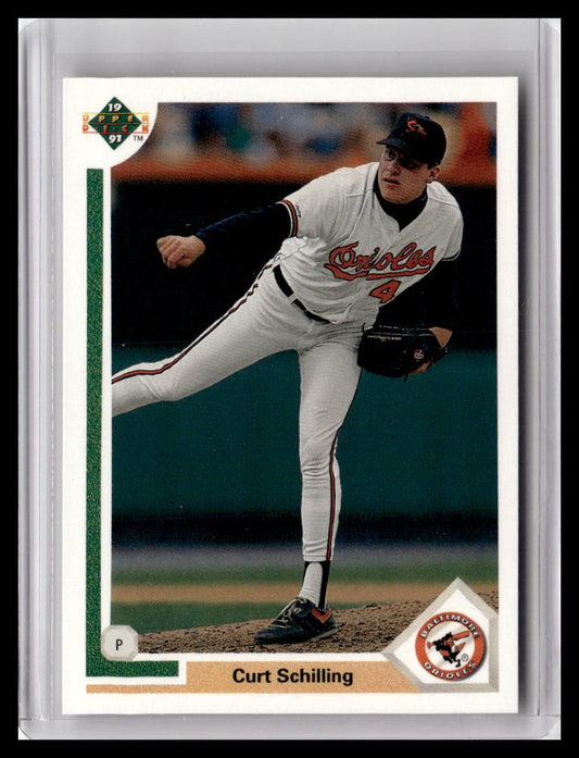 1991 Upper Deck Curt Schilling #528